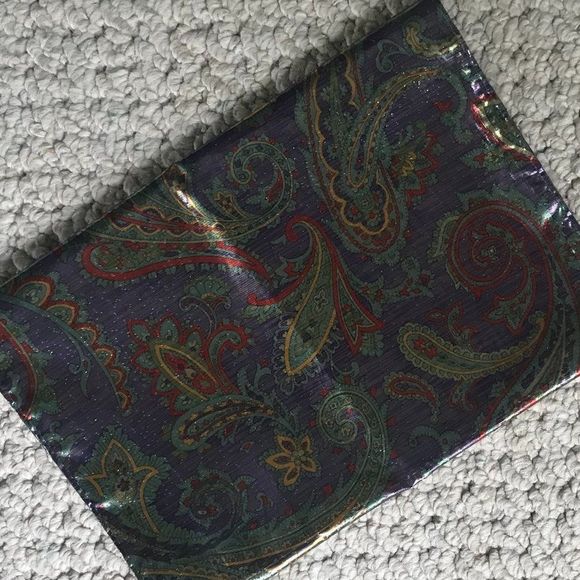 VTG Gorgeous Japan Metallic Accent Scarf NWOT - Picture 3 of 9